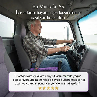 Gün Boyu Konfor Sağlayan Jel Oturma Minderi – Ağrısız Oturuş Deneyimi