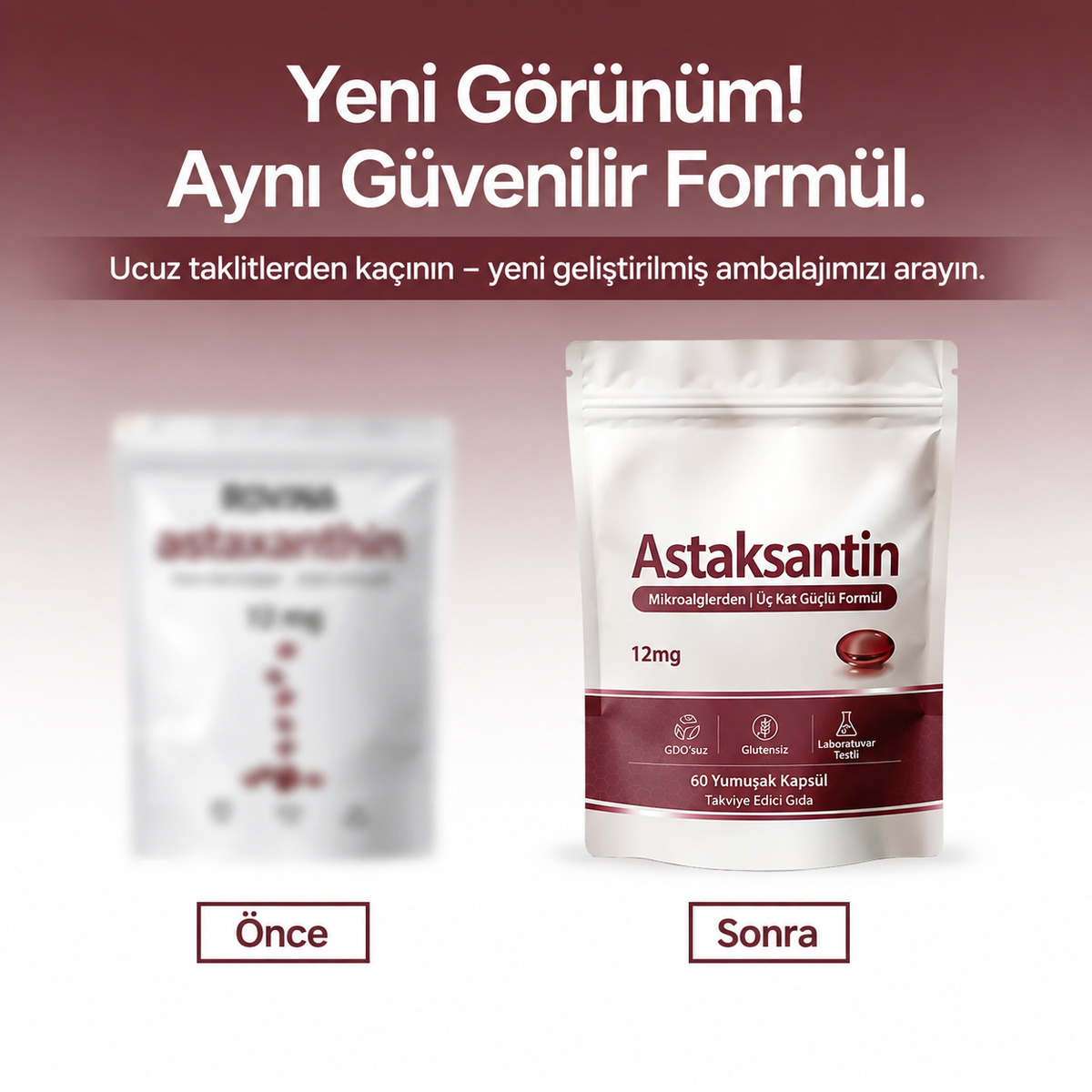 Astaksantin - Tüm Vücut Desteği ve Hücre Koruması İçin Doğanın En Güçlü Antioksidanı